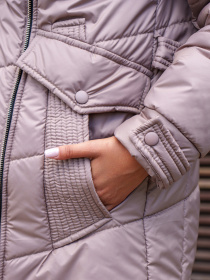 Куртки MilaNova модель Куртка К-258 капучино Фото