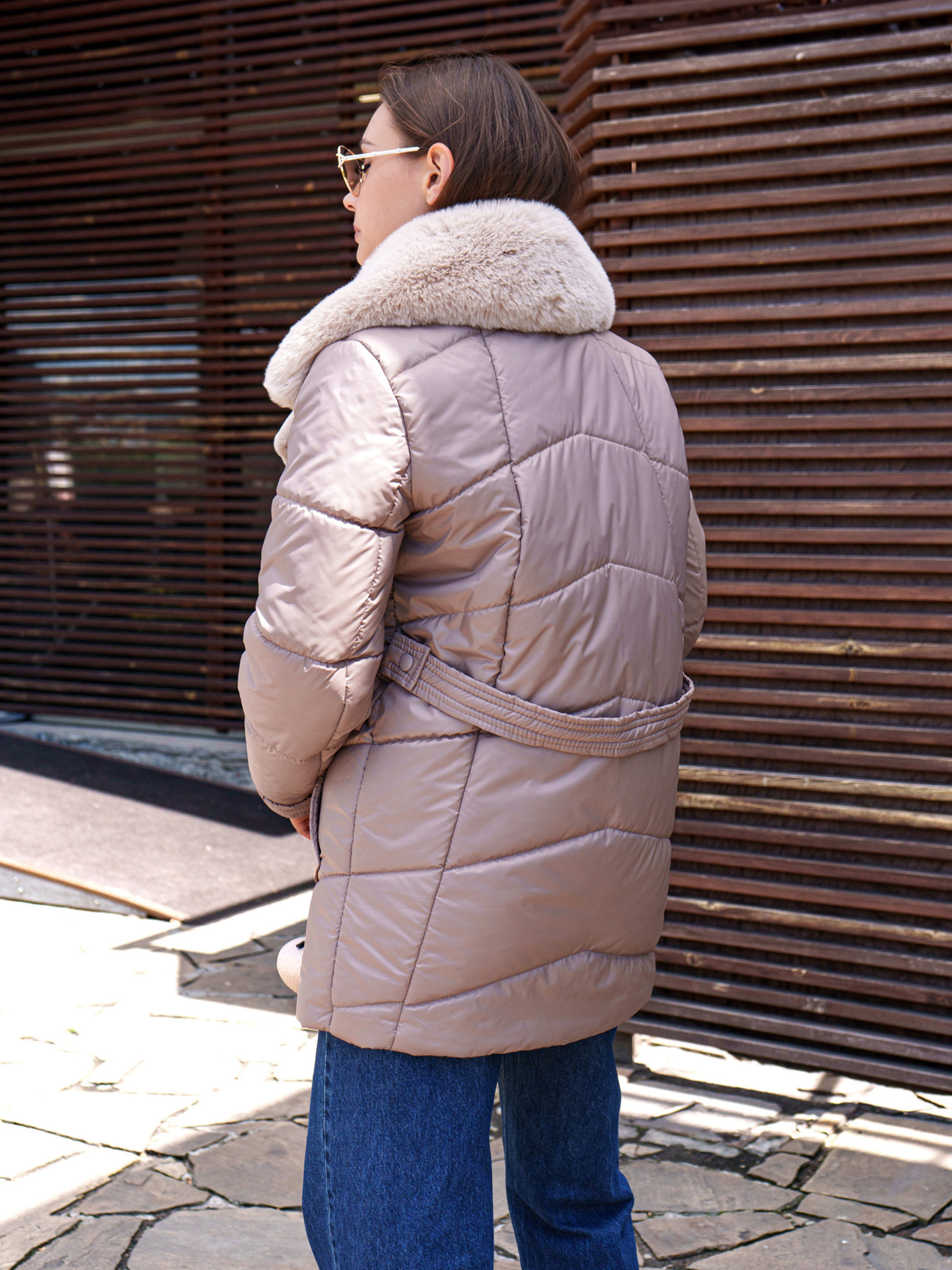 Куртки и дубленки MilaNova модель Куртка К-258 капучино Фото