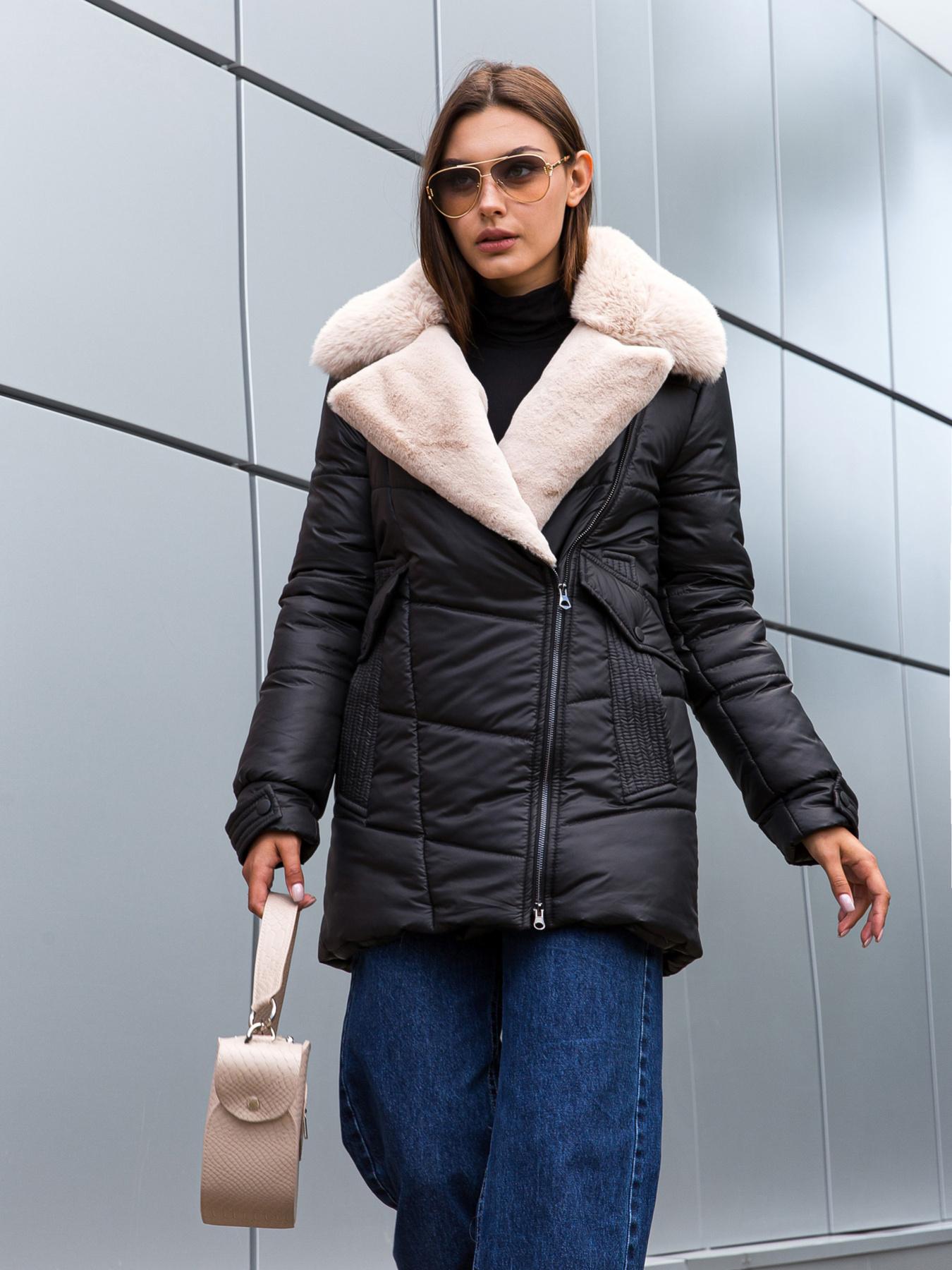 Зимова куртка MilaNova модель Куртка К-258 черный Фото