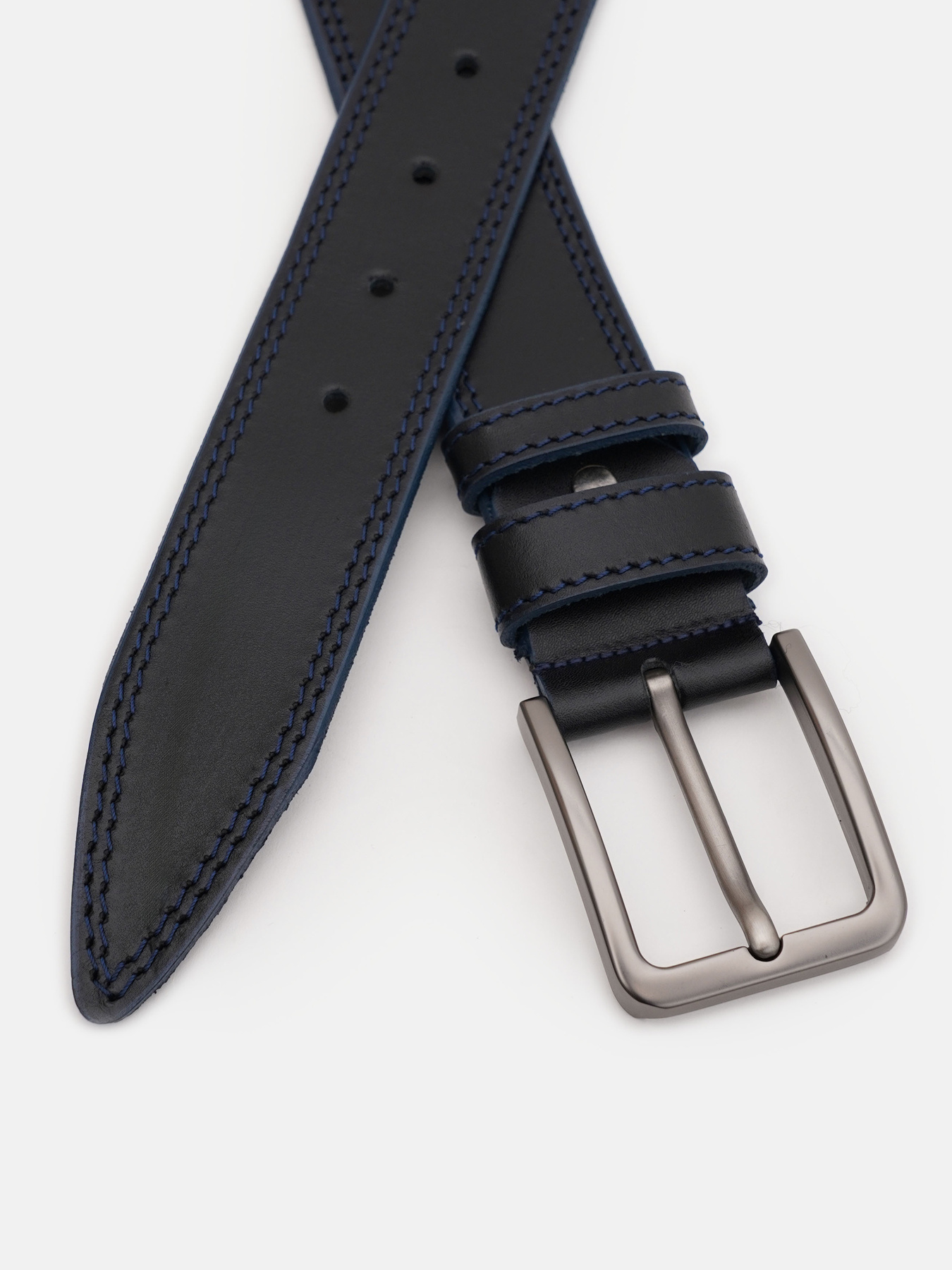 Ремінь Borsa Leather модель 125v1fx97-black Фото