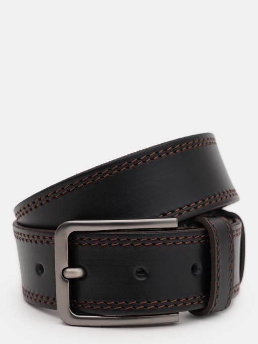 Ремень Borsa Leather модель 125v1fx99-black Фото