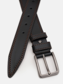 Ремінь Borsa Leather модель 125v1fx99-black Фото