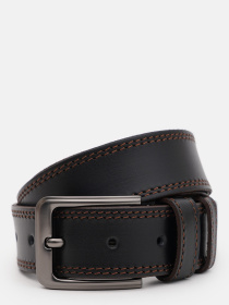 Ремень Borsa Leather модель 125v1fx100-black Ремень Borsa Leather модель 125v1fx100-black Фото