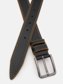 Ремінь Borsa Leather модель 125v1fx105-black Фото