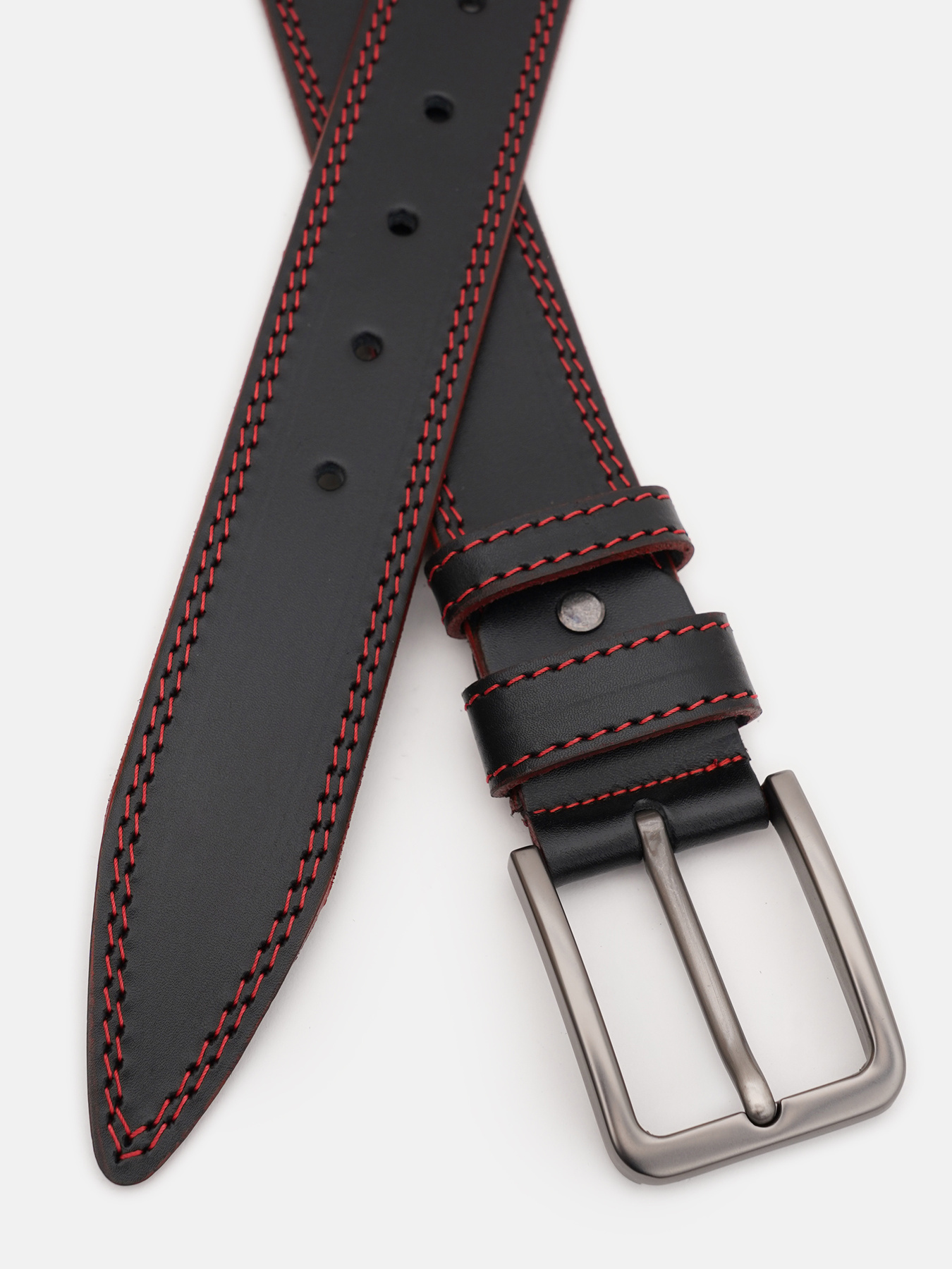 Ремінь Borsa Leather модель 125v1fx106-black Фото