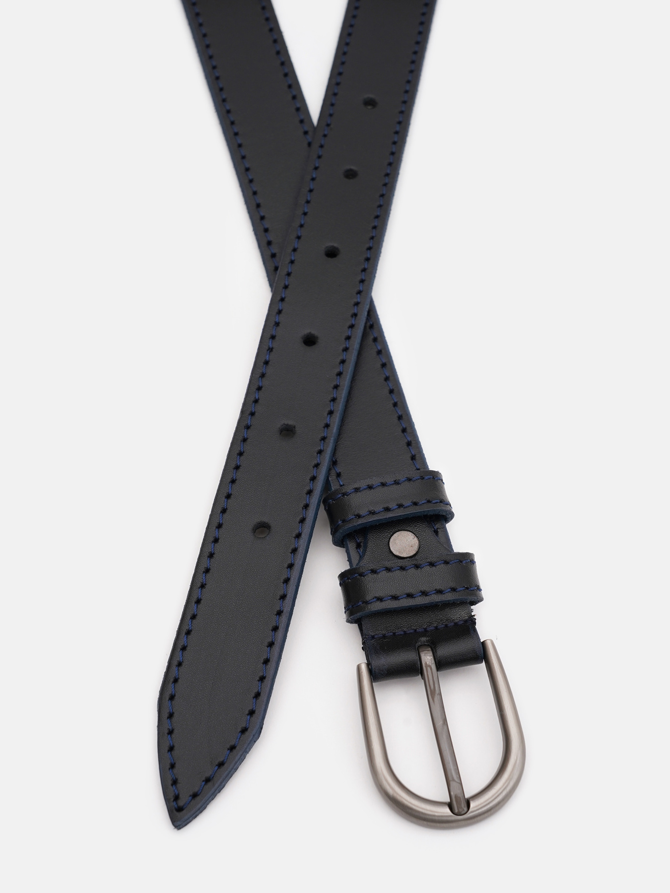 Ремінь Borsa Leather модель 110v1genw98-black Фото