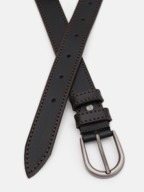 Ремінь Borsa Leather модель 110v1genw99-black Фото