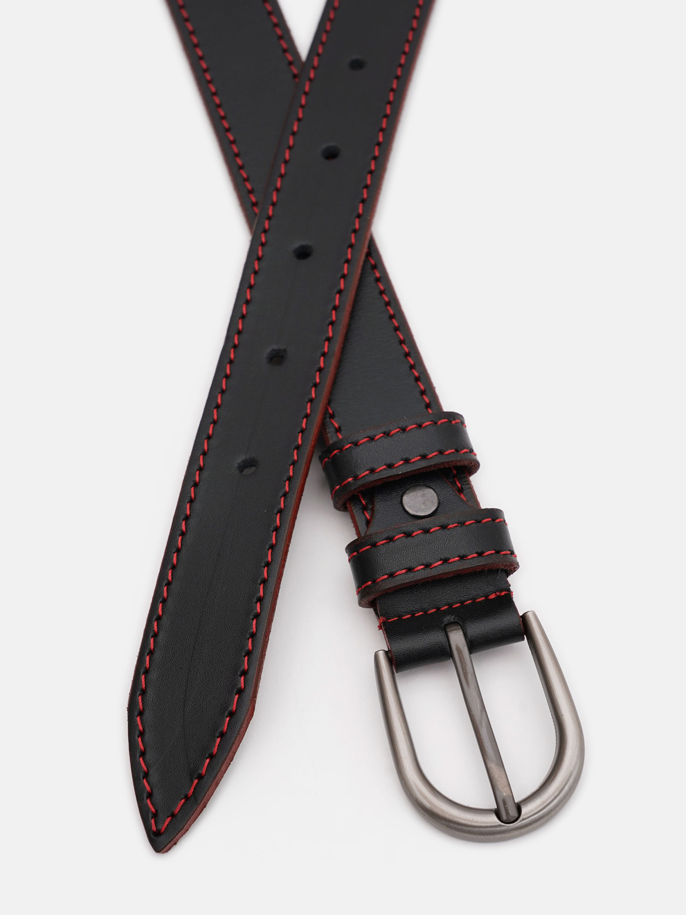 Ремінь Borsa Leather модель 110v1genw100-black Фото