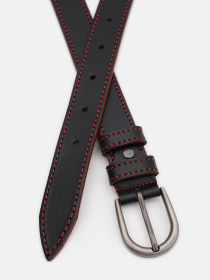 Ремінь Borsa Leather модель 110v1genw100-black Фото