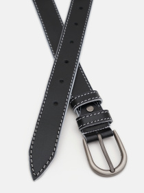 Ремінь Borsa Leather модель 110v1genw101-black Фото