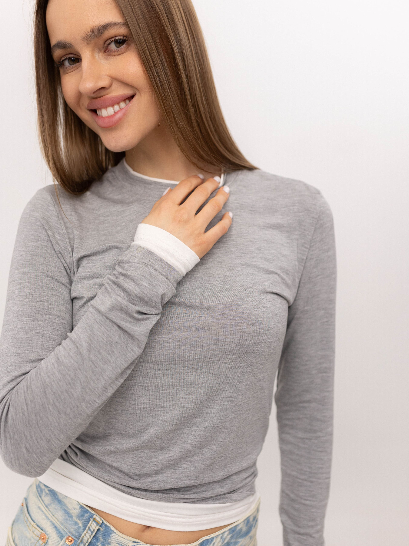 Лонгслив Twice модель 24022233100 Фото