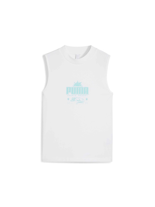 Майка спортивная PUMA Palm Resort Graphic Tank модель 688543 Фото