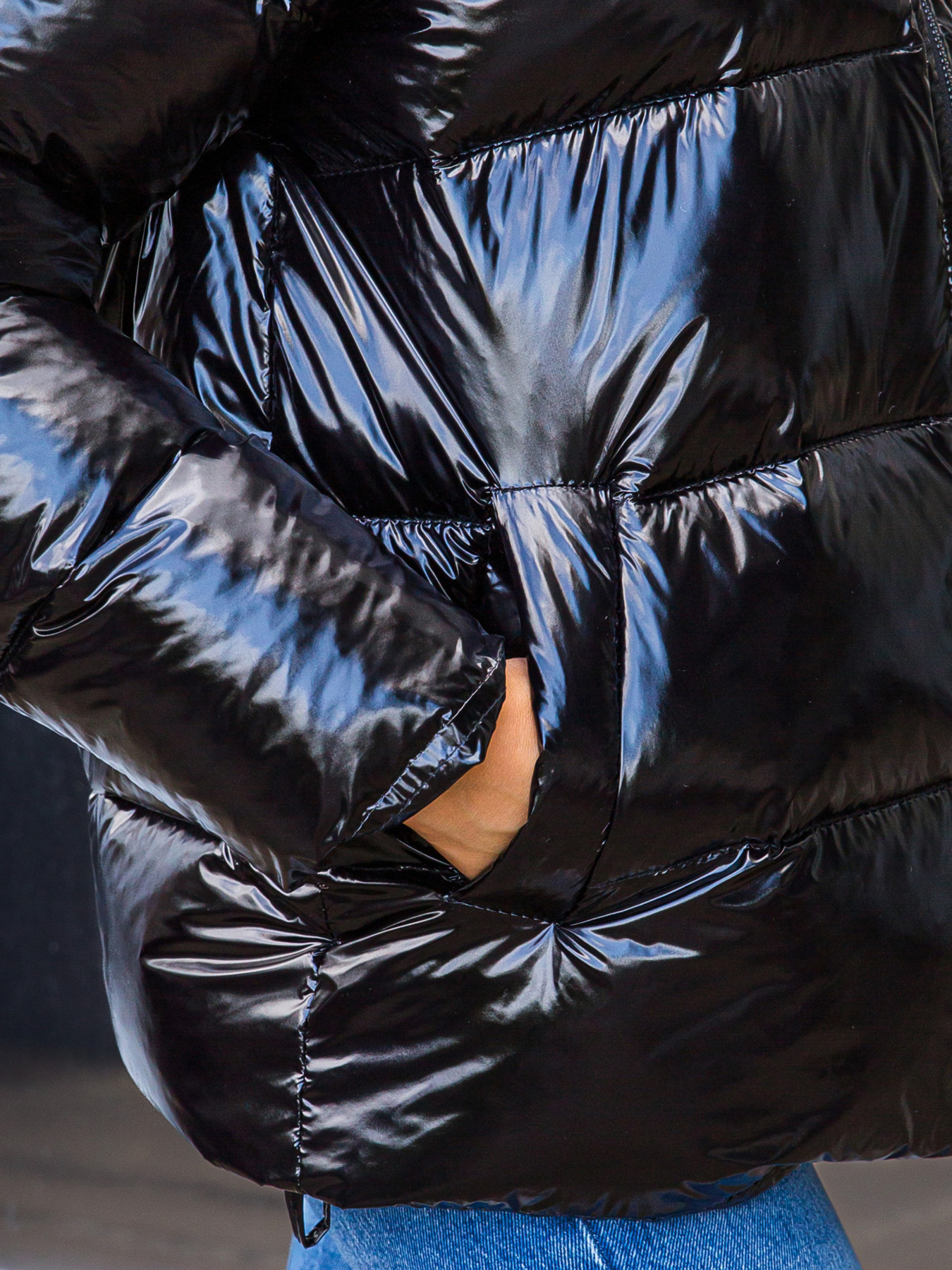 Пуховик MilaNova модель Куртка К-284 черный Фото