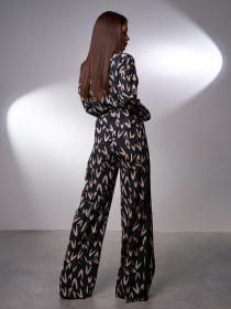 Повсякденний костюм ISSA Plus модель 15027_черный Фото