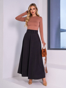 Спідниця максі ISSA Plus модель 15035_черный Фото