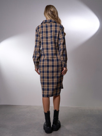 Сукня міді ISSA Plus модель 14946A_мультиколор Фото