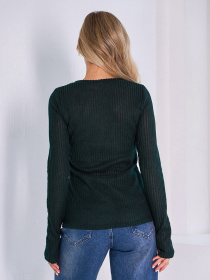 Лонгслів ISSA Plus модель 15036_зеленый Фото