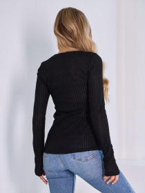 Лонгслів ISSA Plus модель 15036_черный Фото