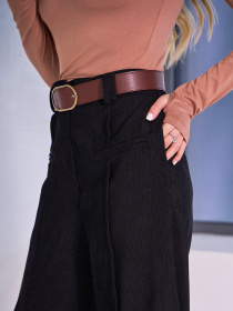 Повсякденні штани ISSA Plus модель 15038_черный Фото