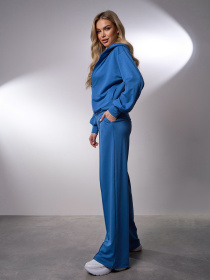 Спортивний костюм ISSA Plus модель 15039_голубой Фото