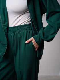 Спортивный костюм ISSA Plus модель 15039_зеленый Фото