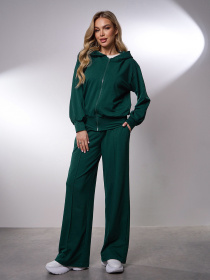Спортивный костюм ISSA Plus модель 15039_зеленый Фото