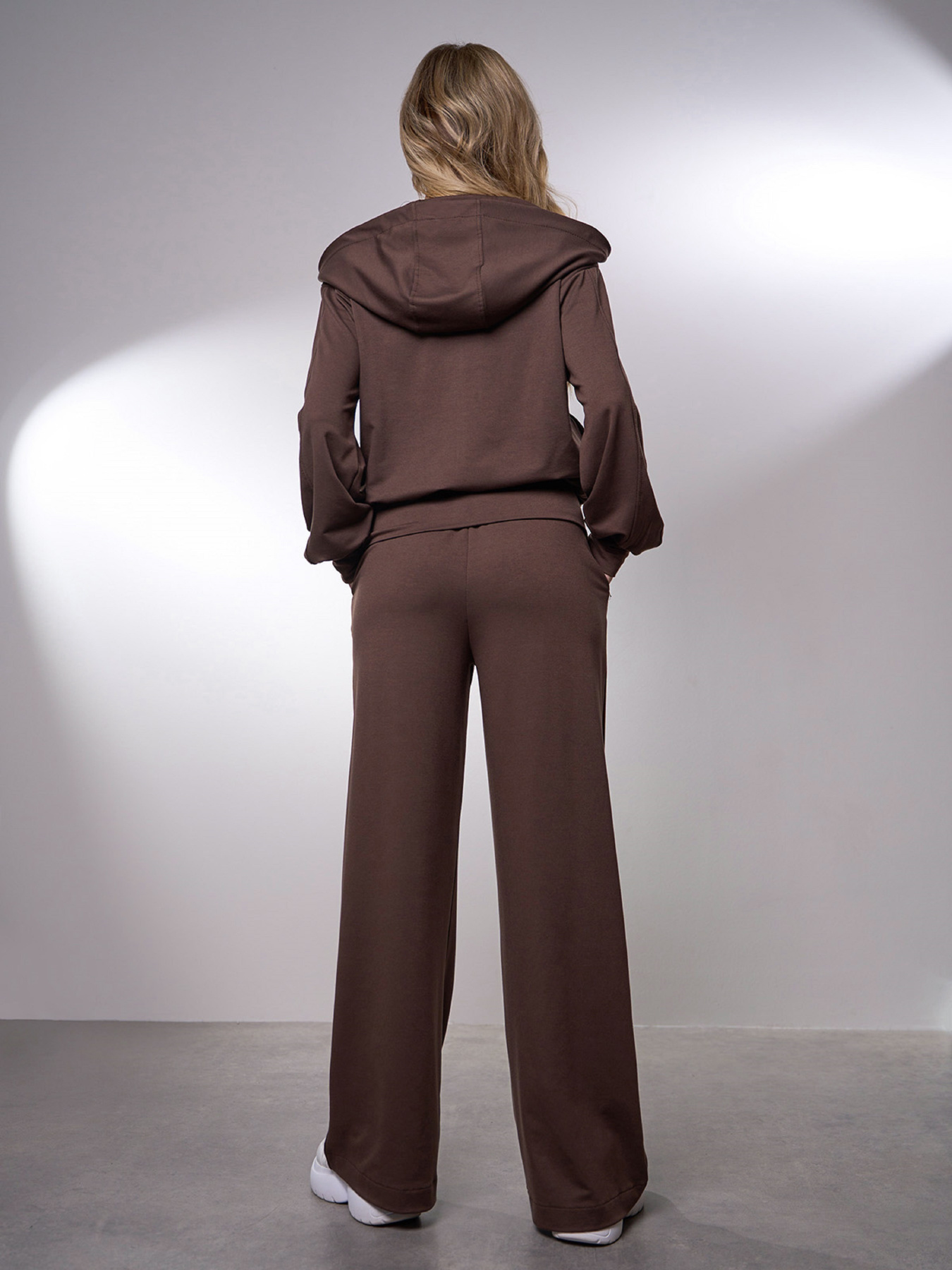 Спортивний костюм ISSA Plus модель 15039_коричневый Фото