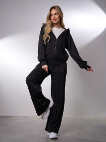 Спортивный костюм ISSA Plus модель 15039_черный Фото