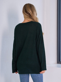 Джемпер ISSA Plus модель 15044_зеленый Фото