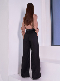 Палаццо ISSA Plus модель 14995_черный Палаццо ISSA Plus модель 14995_черный Фото