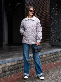 Куртки и дубленки MilaNova модель Куртка К-309 серый Фото