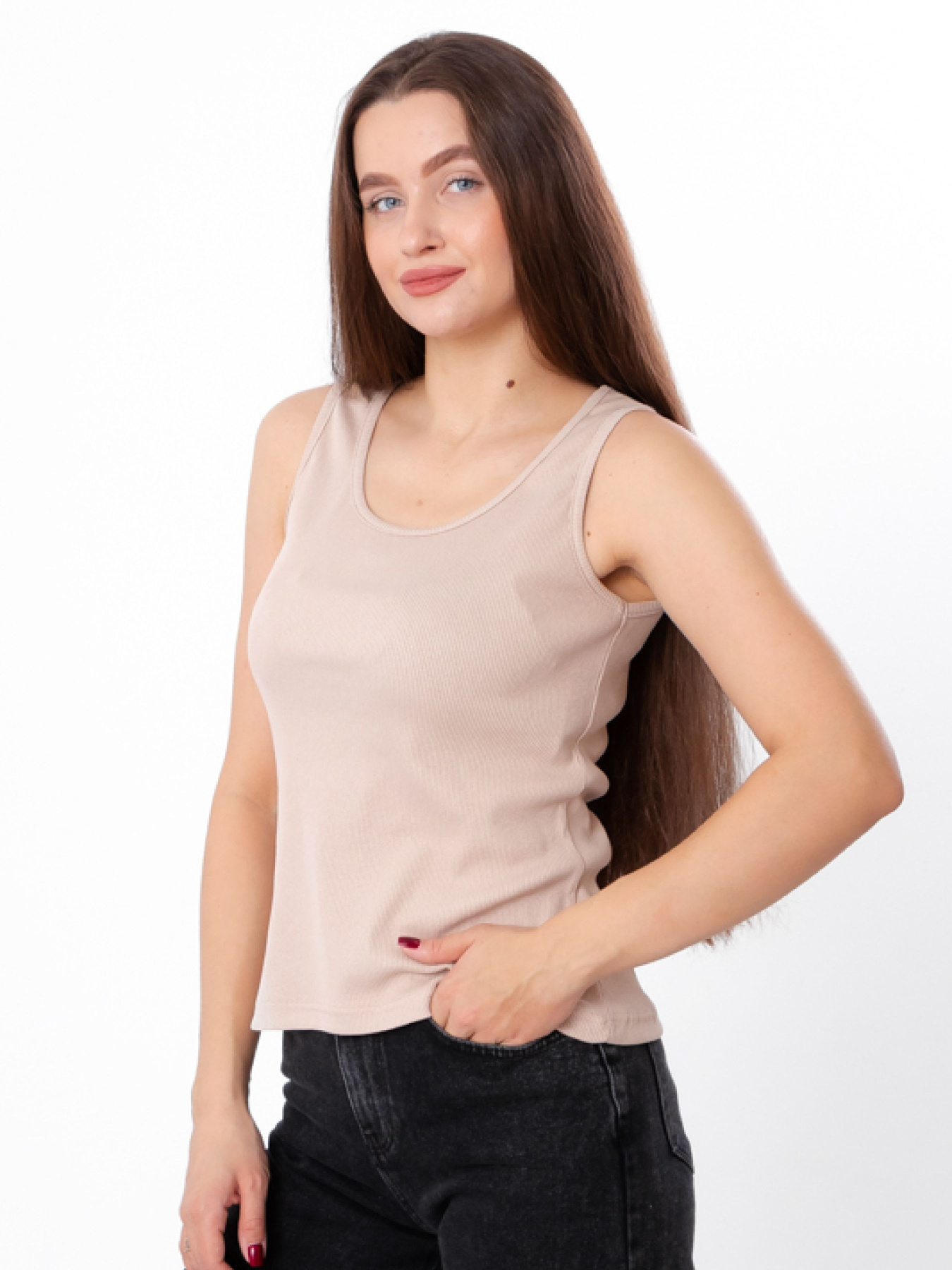 Спортивная майка Носи своє модель 8187-019-kremovij Фото