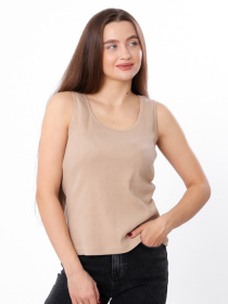 Спортивная майка Носи своє модель 8187-019-temno-kremovij Фото