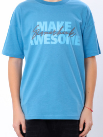 Футболка Носи своє модель 6414-001-33-1-goluba-blakitx-make Фото