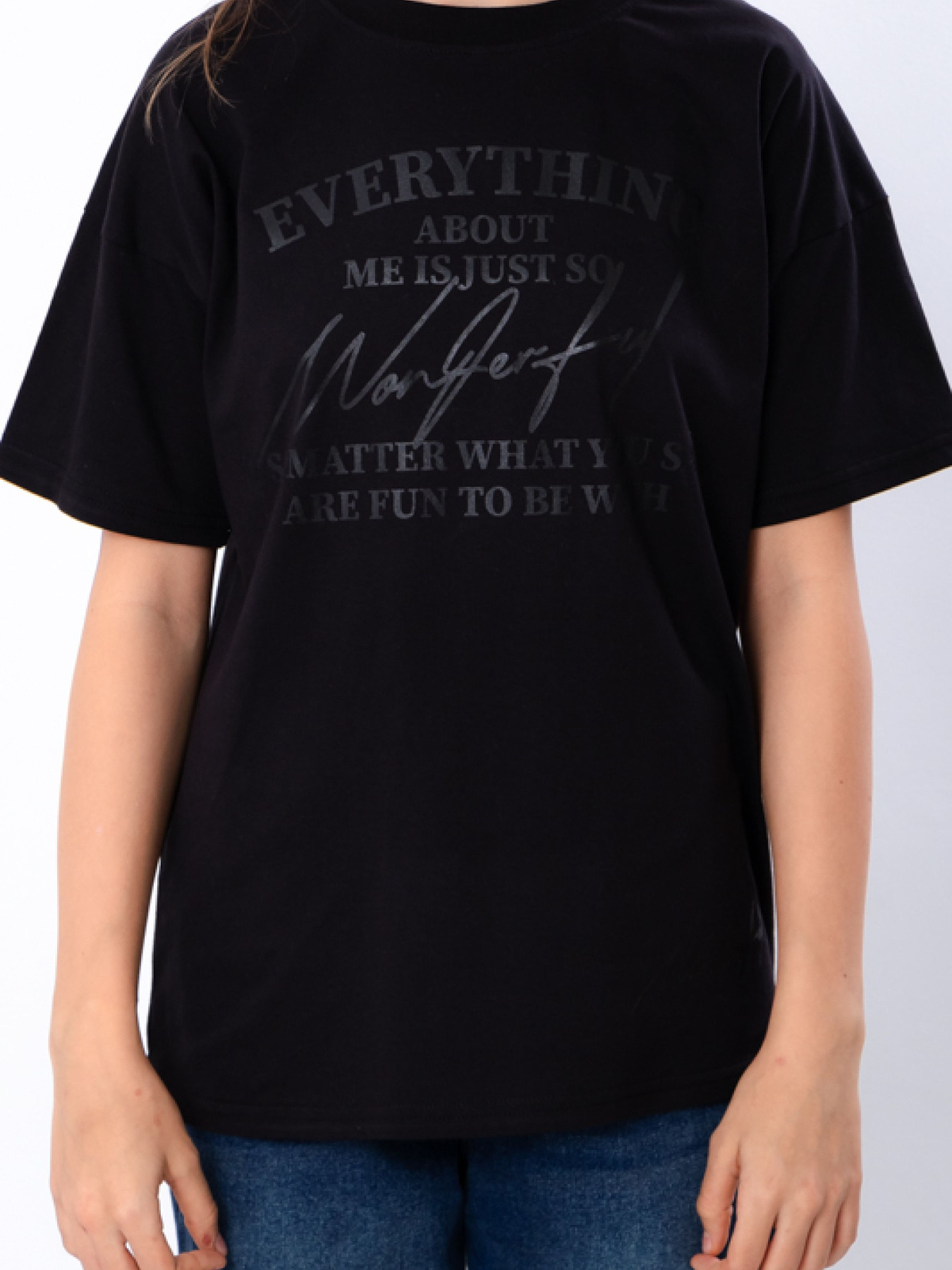 Футболка Носи своє модель 6414-001-33-2-chornij-wonderful Фото