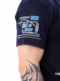 Футболка Носи своє модель 8012-001-33-3-chornilxno-sinj-positive Фото