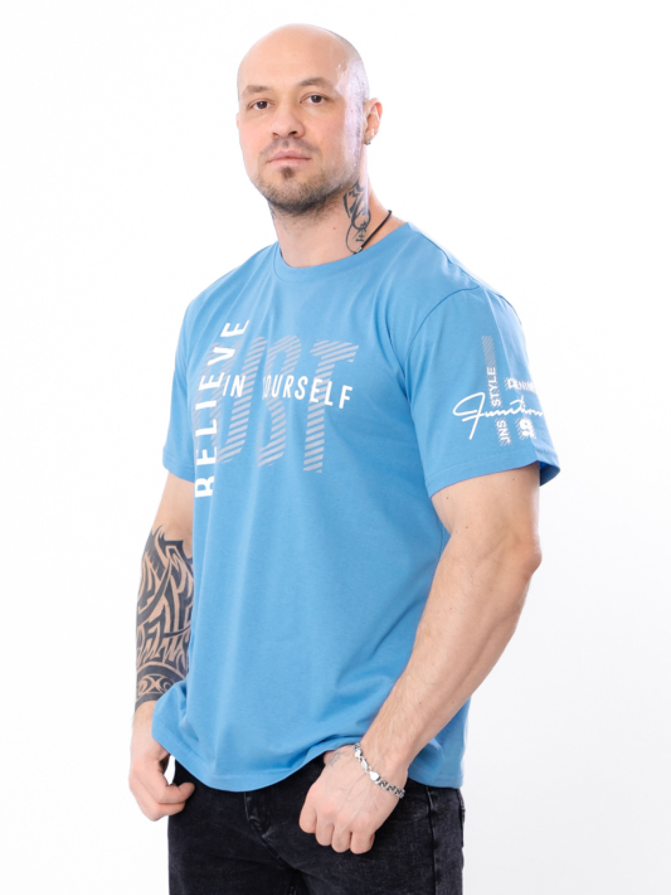 Футболка Носи своє модель 8012-001-33-4-goluba-blakitx-just Фото