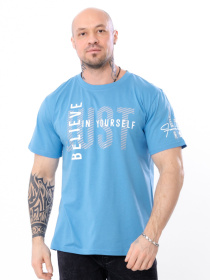 Футболка Носи своє модель 8012-001-33-4-goluba-blakitx-just Фото