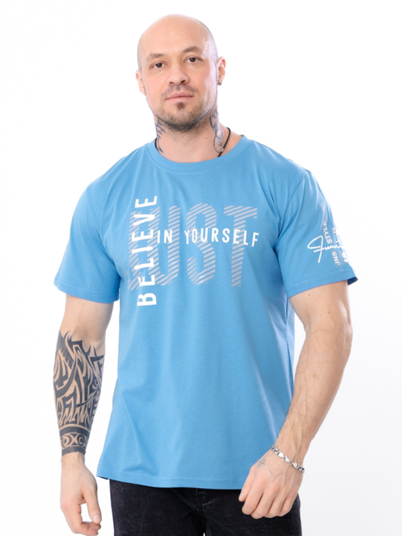 Футболка Носи своє модель 8012-001-33-4-goluba-blakitx-just Футболка Носи своє модель 8012-001-33-4-goluba-blakitx-just Фото