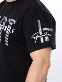 Футболка Носи своє модель 8012-001-33-4-chornij-just Фото