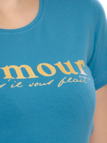 Футболка Носи своє модель 8188-036-33-lazurnij-srij-l-amour Фото