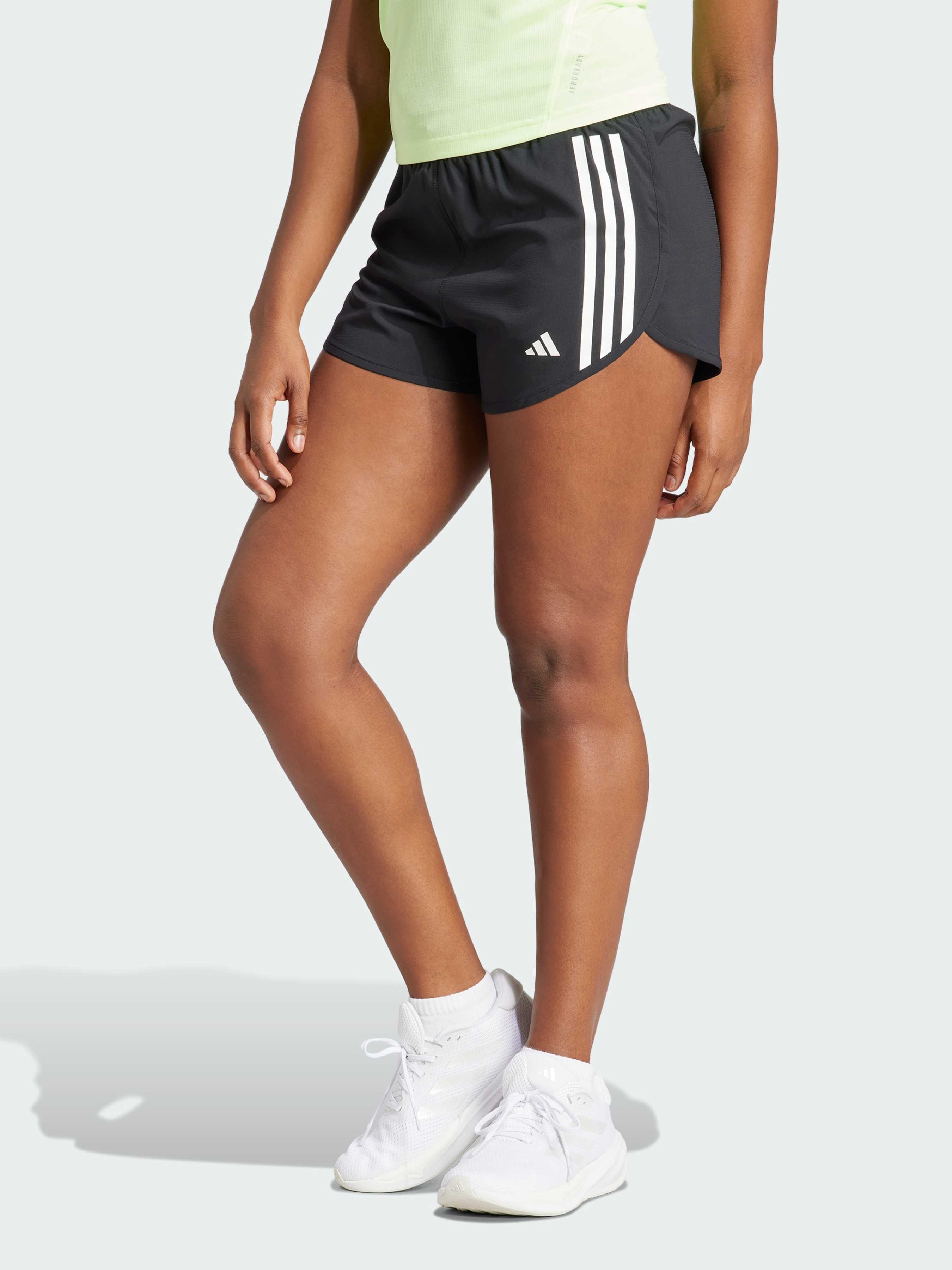Жіночі Спортивні шорти adidas 3 Stripes (IK5018) колір чорний, матеріал поліестер