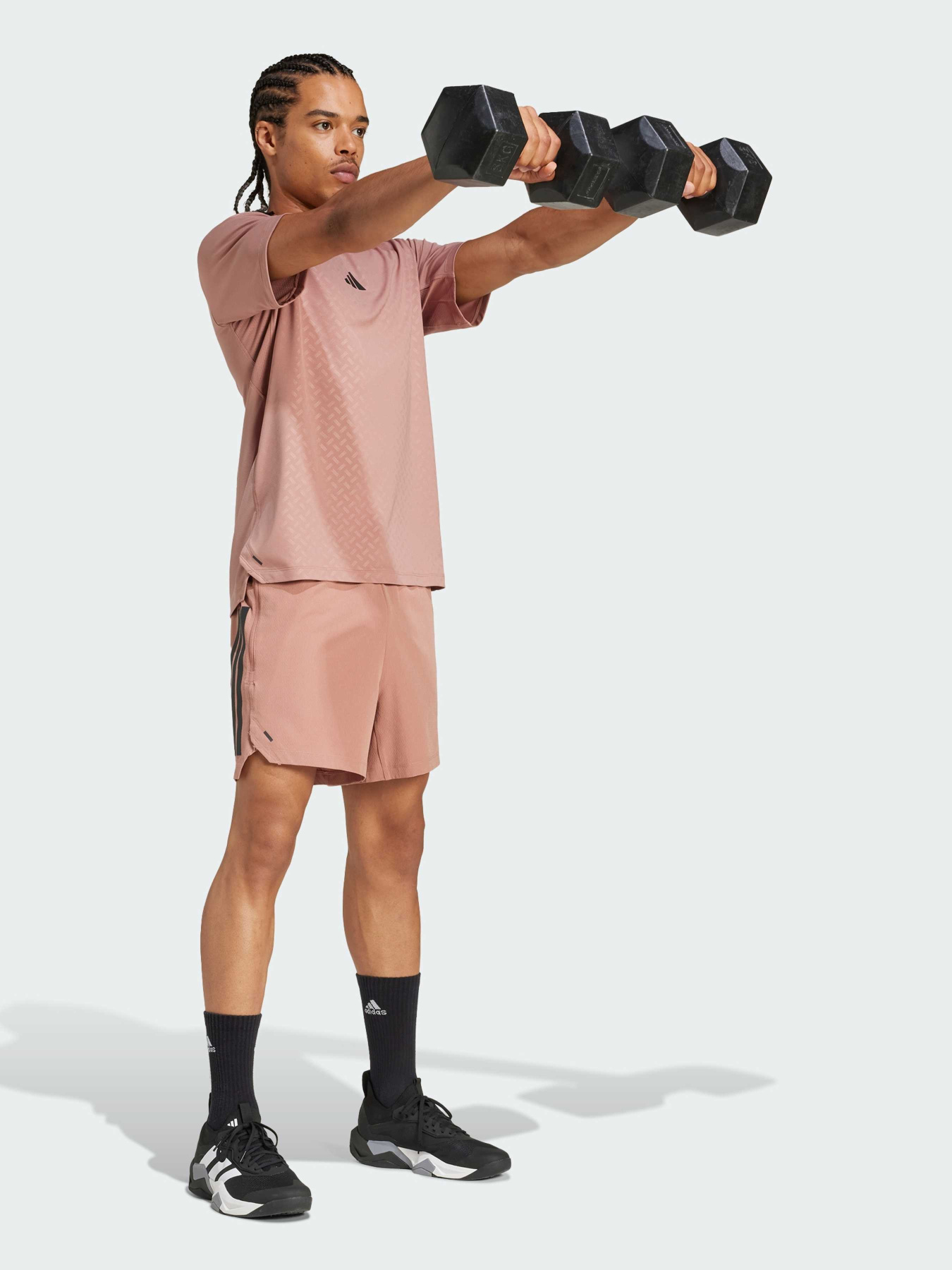 Шорты спортивные Adidas 3 Stripes модель JI8207 Фото