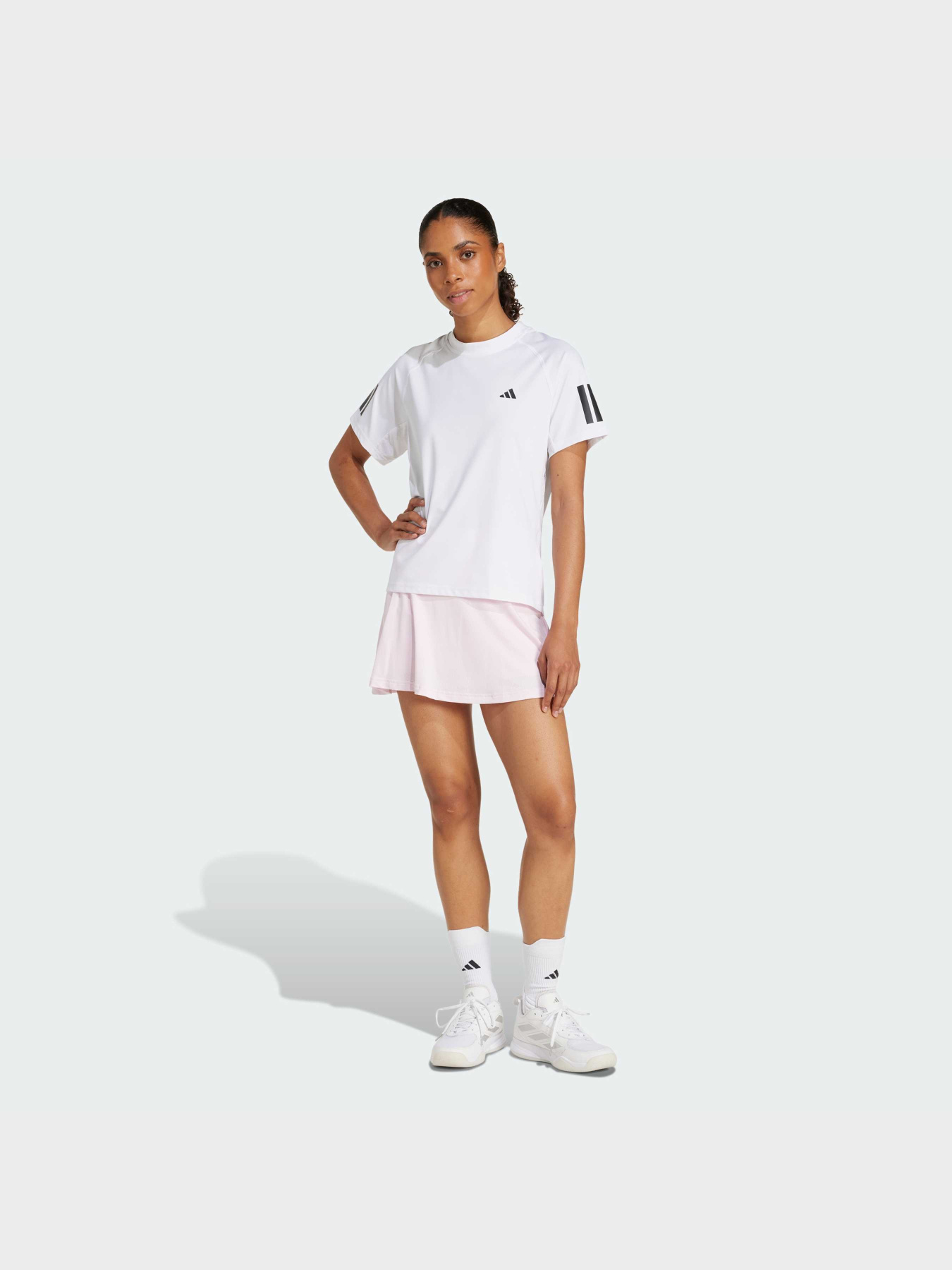 Футболка спортивная Adidas 3 Stripes модель JN7094 Фото