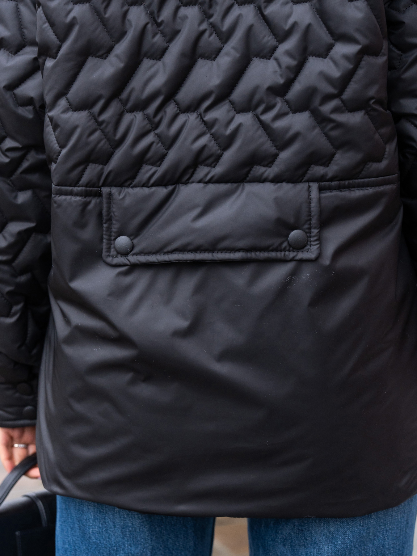 Куртки MilaNova модель Куртка К-309 черный Фото