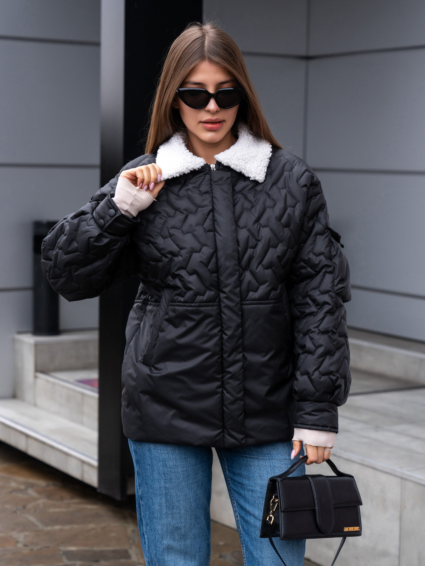 Куртки MilaNova модель Куртка К-309 черный Фото