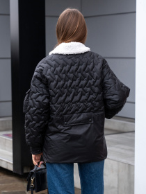 Куртки и дубленки MilaNova модель Куртка К-309 черный Фото