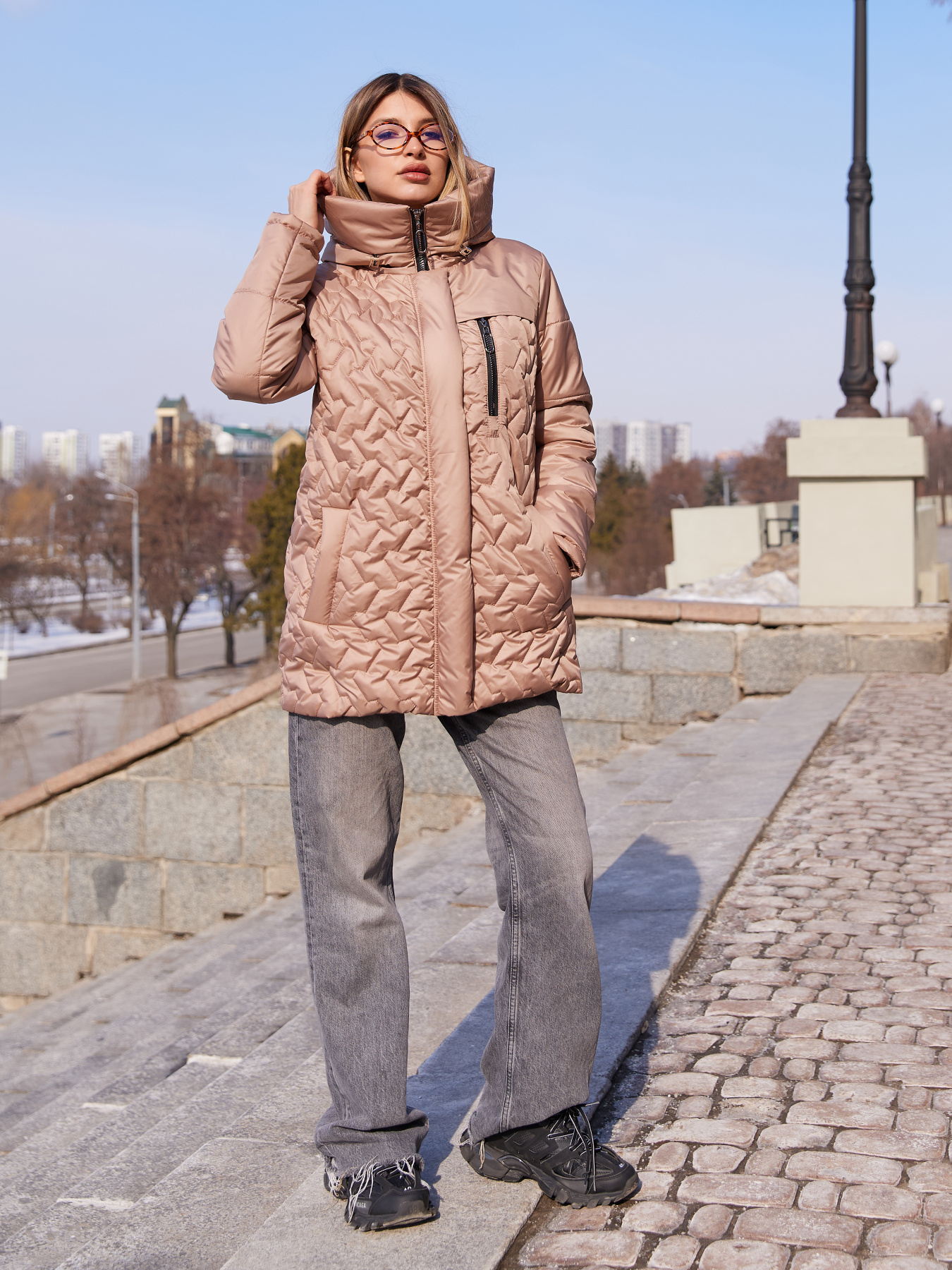 Демісезонна куртка MilaNova модель Куртка К-320 кемел1 Фото