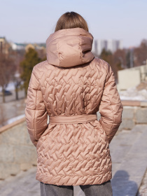 Демісезонна куртка MilaNova модель Куртка К-320 кемел1 Фото