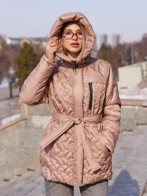 Демісезонна куртка MilaNova модель Куртка К-320 кемел1 Фото